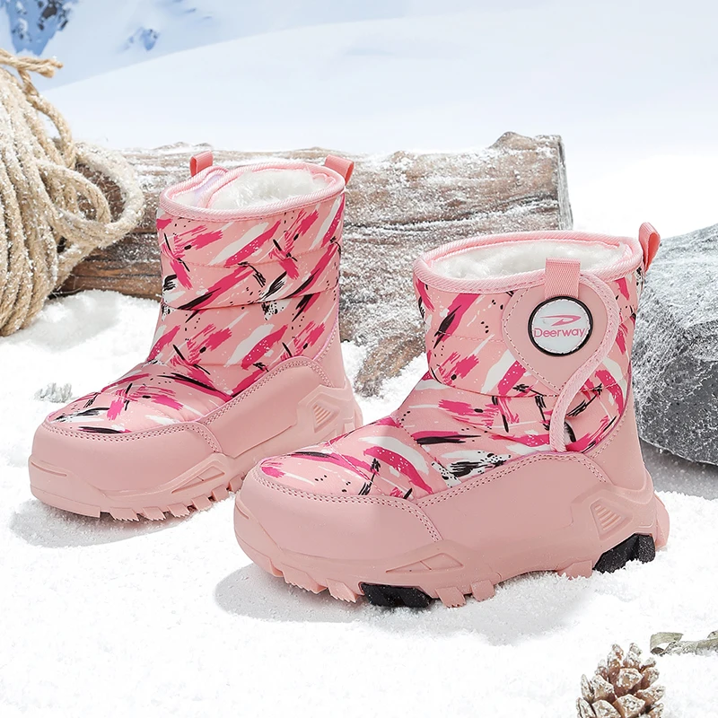 

2025 Hot Selling Winter Childrens Sports Shoes Warm Lightweight Running Shoes Stable Wear Resistant High-quality Casual Shoes