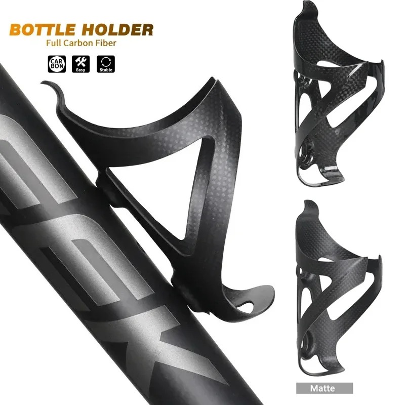 

Bicycle Water Bottle Holder Lightweight Cycling Bottle Cages Full Carbon Fiber MTB Road Bike Drinks Bottle Bracket Cycling Acces