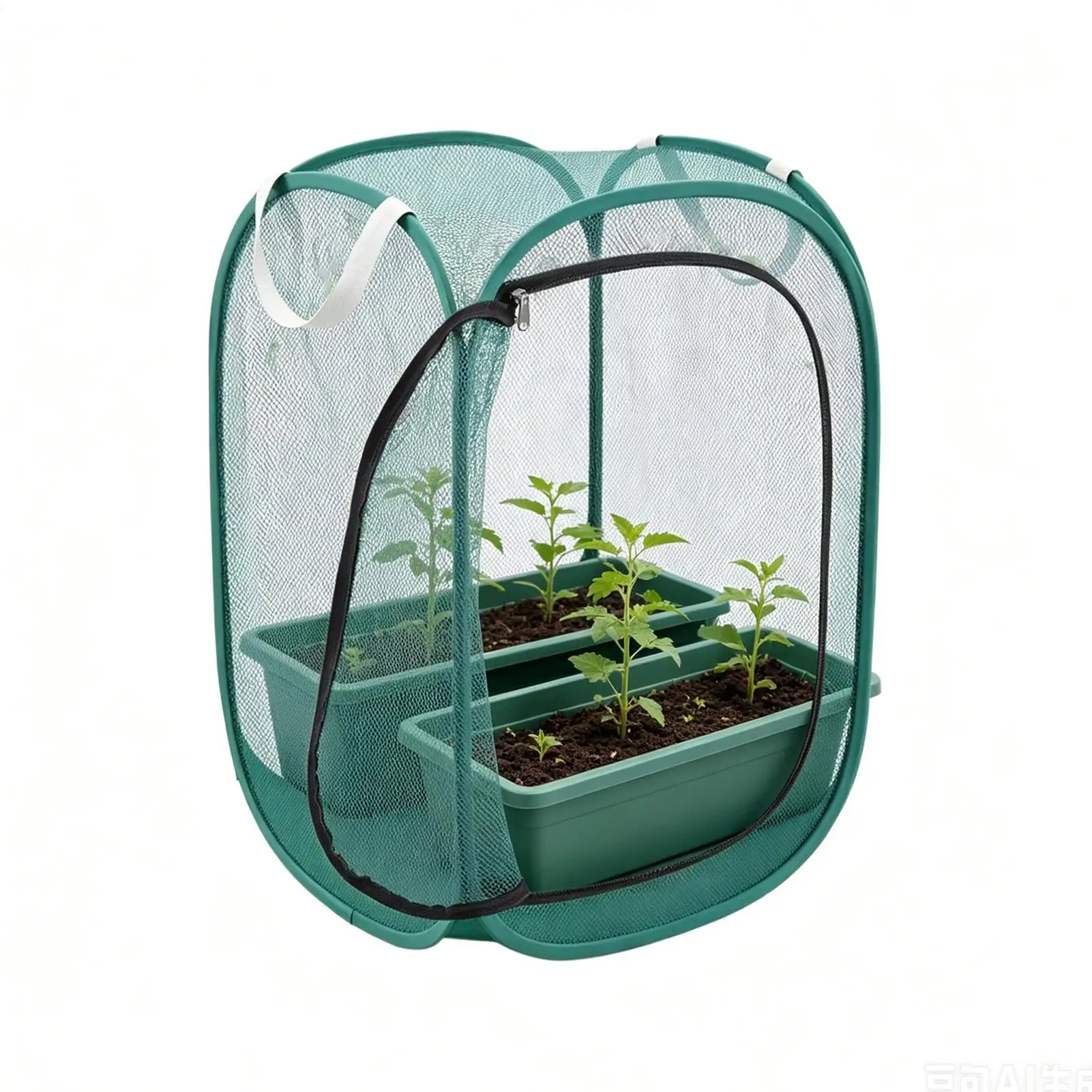 Mesh Plant Cover Pop Out Portable Netting Guard Tent Garden Mesh Plant Sleeve For Vegetable Fruit Flowers Seedling Tomato