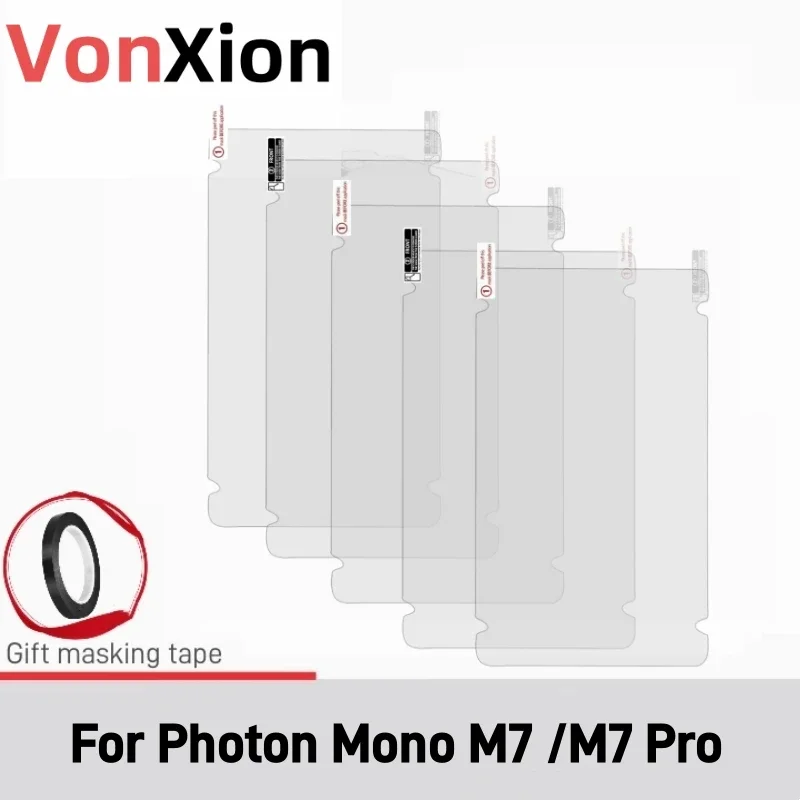 

Vonxion 5 шт Защитная Пленка от Царапин для ANYCUBIC Photon Mono M7 Pro M7 ЖК-3D Принтера Смолы Аксессуары