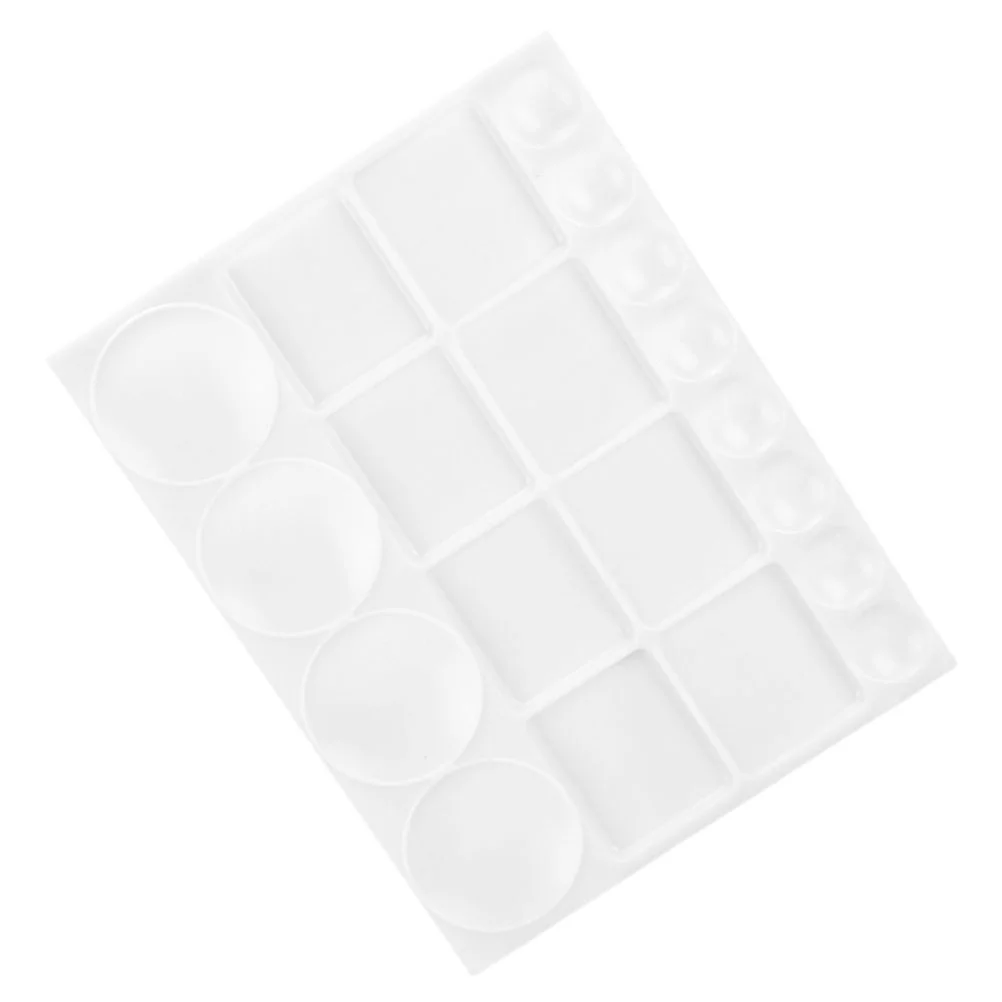 Convenient Pigment Trays Paint Palettes Pallets Painting Board Plastic Watercolor Mixers Oil