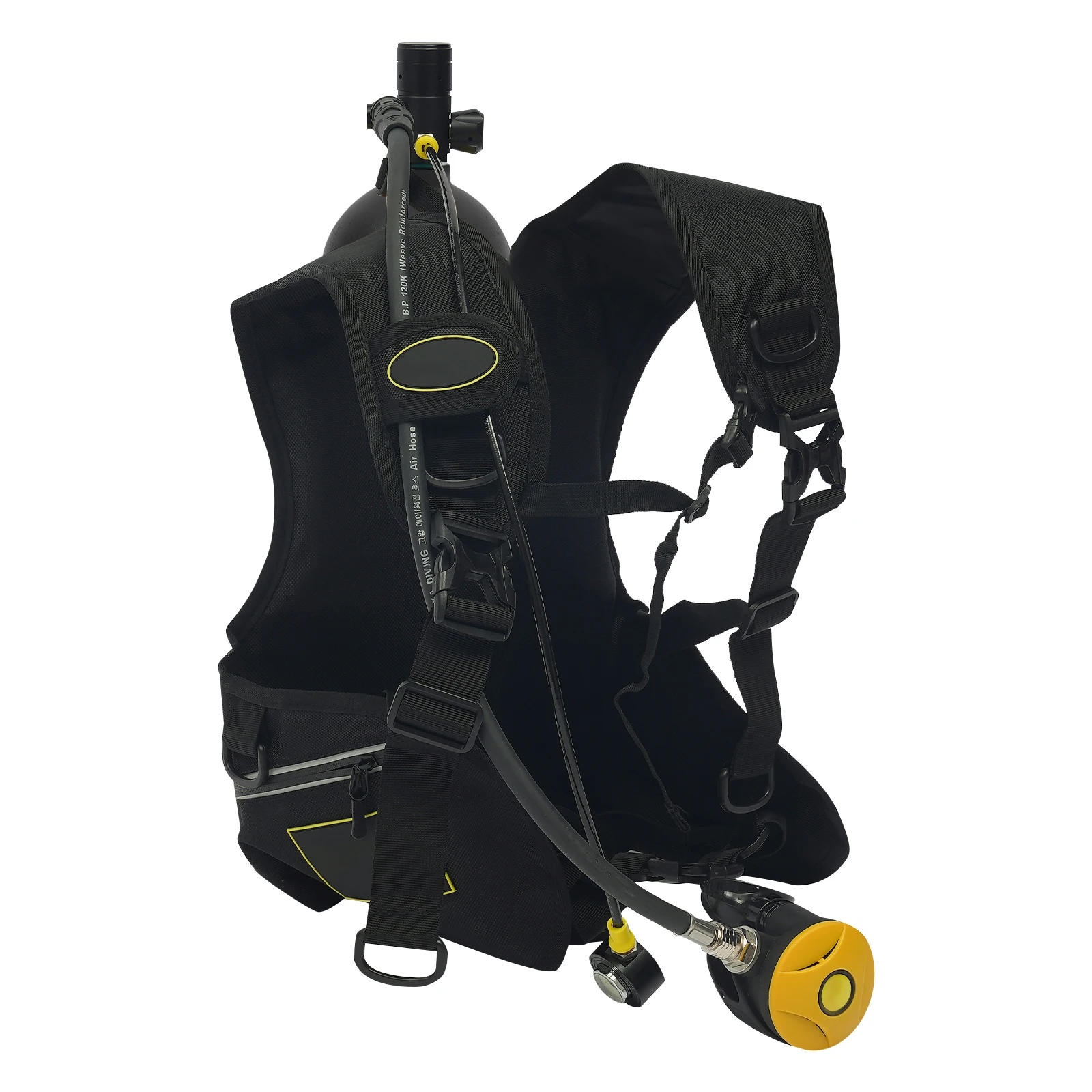 Marine Aquarium Kit - 2L 30-50 minuten duikflesset 6061 aluminiumlegering