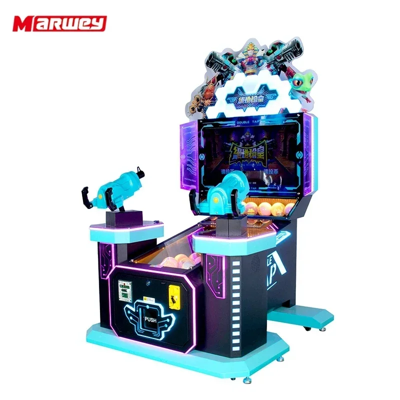 Coin Operated Amusement Ride Simulator Arcade Shooting Game Machine Coin Operated 2 Player Gun Shooting Game Machine For Sale