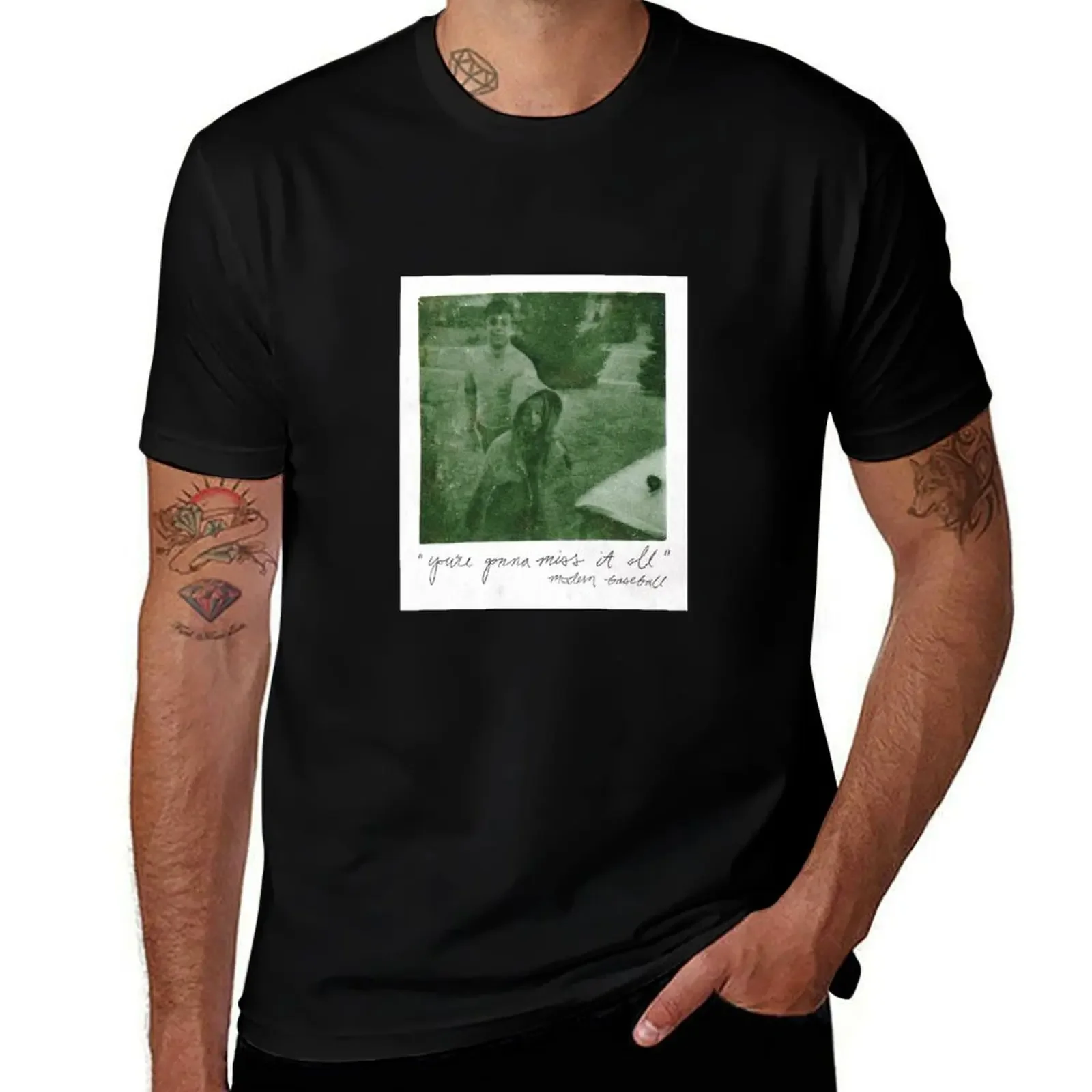 

Modern Baseball T-Shirt anime figures customs design your own custom t-shirts black t-shirts for men