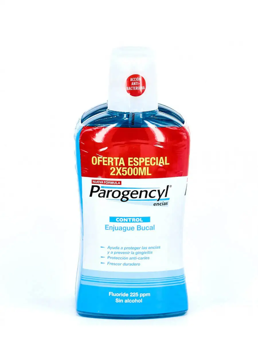 Parogencyl mouthwash gums 2x500 ml-mouthwash for sensitive gums