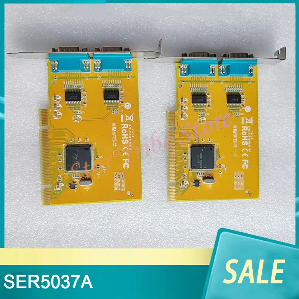 1 Pcs Communication Card SER5037A PCI Serial Port Card
