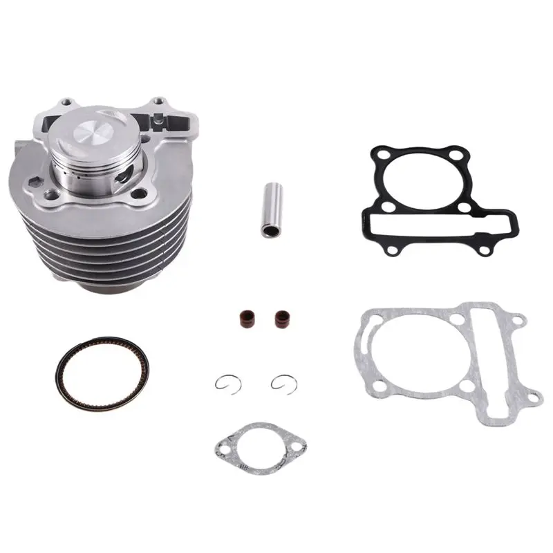 Motorcycle Cylinder Set Engine Casing Accessories Cylinder Piston Ring Gasket Oil Seal Kit DS150 WS150 GS150 ATV150-A97E