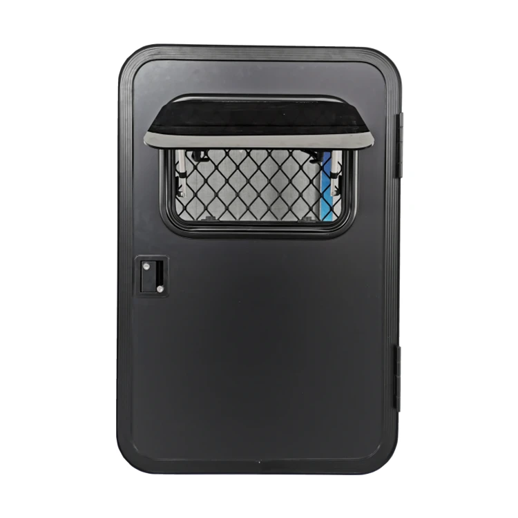 

Дверь для автодома/каравана/прицепа TONGFA 2024 с рамой из алюминиевого сплава 650-900 мм, одноточечным замком и акриловым выдвижным окном