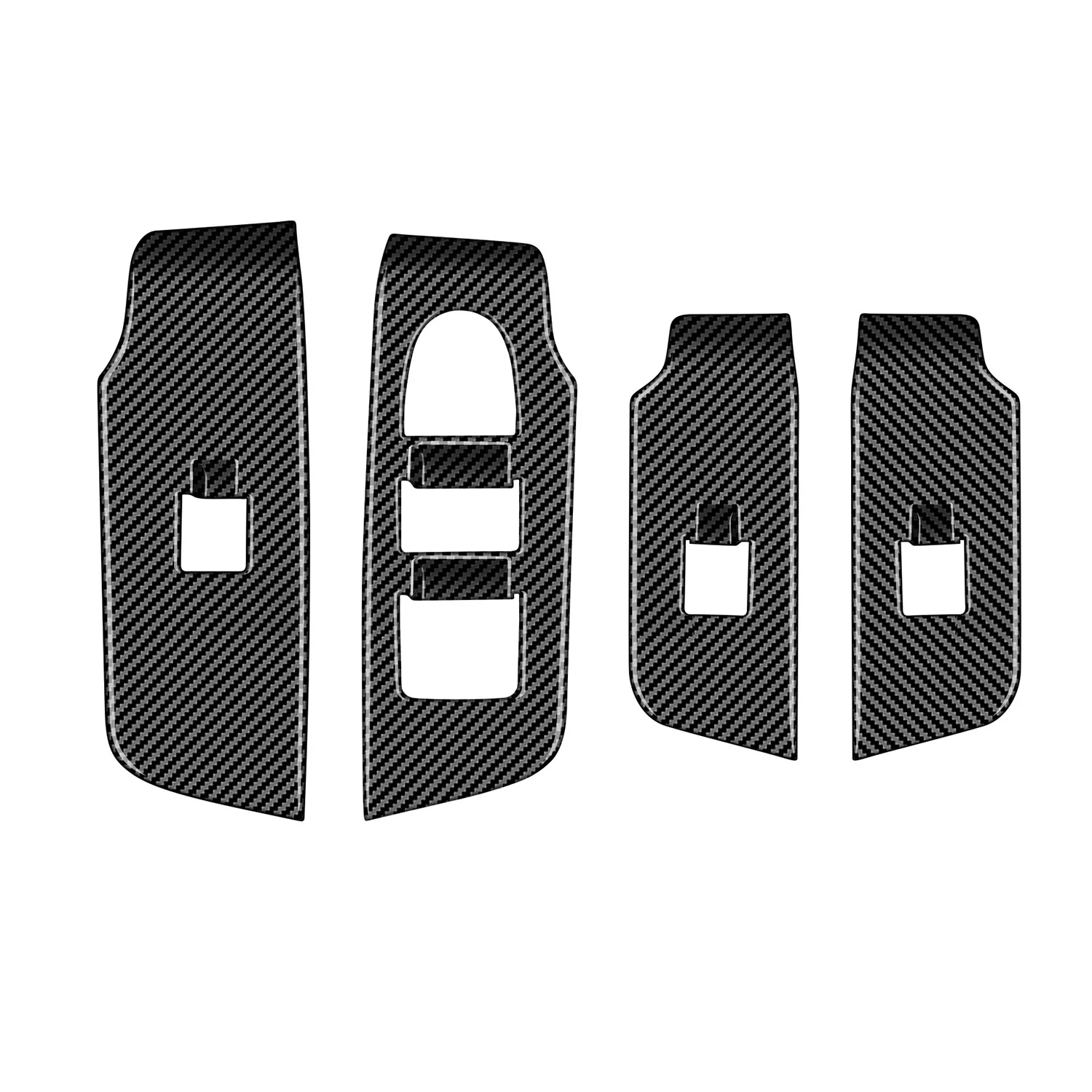 

LHD! For Mazda CX-5 2026 Gen 3 Accessories ABS Window Switch Panel Trim Cover Interior Door Switch Decoration 4 Pieces