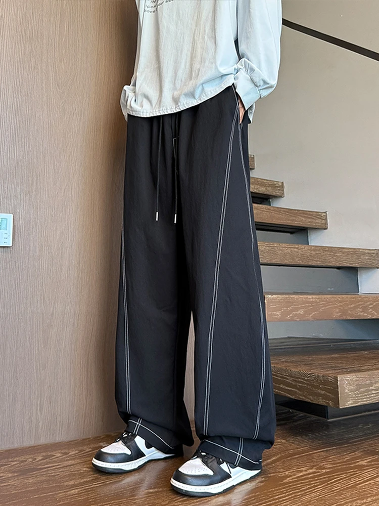 

Мужские повседневные спортивные брюки для активного отдыха, весна-осень, новая модель, функциональные, ветрозащитные, длинные брюки для студентов