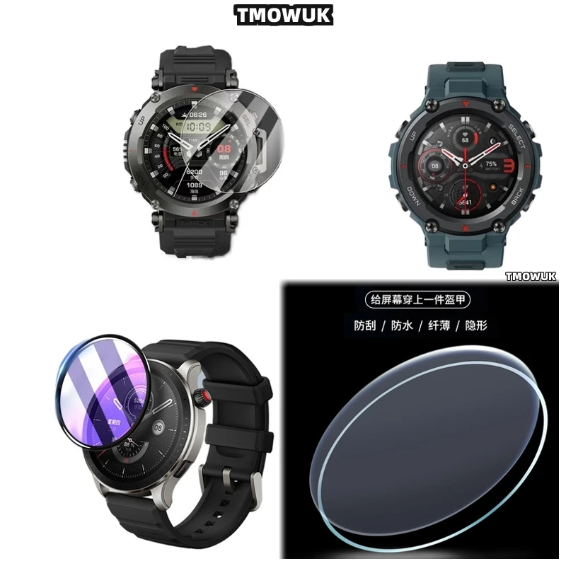 

For Amazfit GTR Cheetah Pro Balance 2 Falcon - Multi-Layer Shock Absorbing Protector