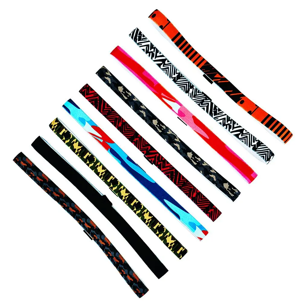 Womens Sports Headband Sweat Absorbing Thin Headband for Running Yoga Fitness Non Slip Sweatproof Hairband