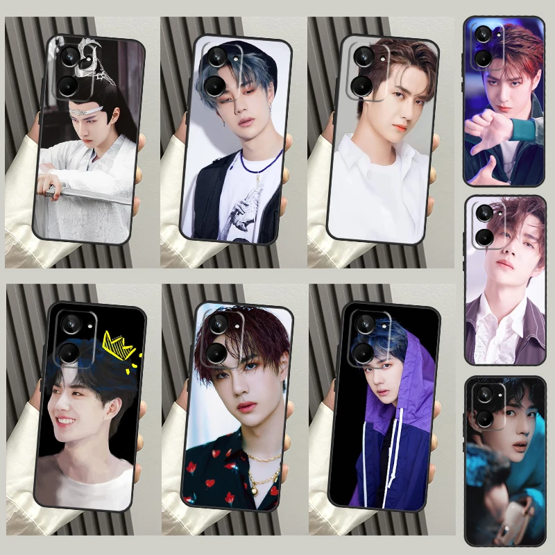 حافظة بتصميم وانج ييبو لهواتف ريليم GT Neo 5 3 2T 3t Master C31 C35 C30 C11 C15 C25 C21Y 8 9 10 Pro Plus Coque