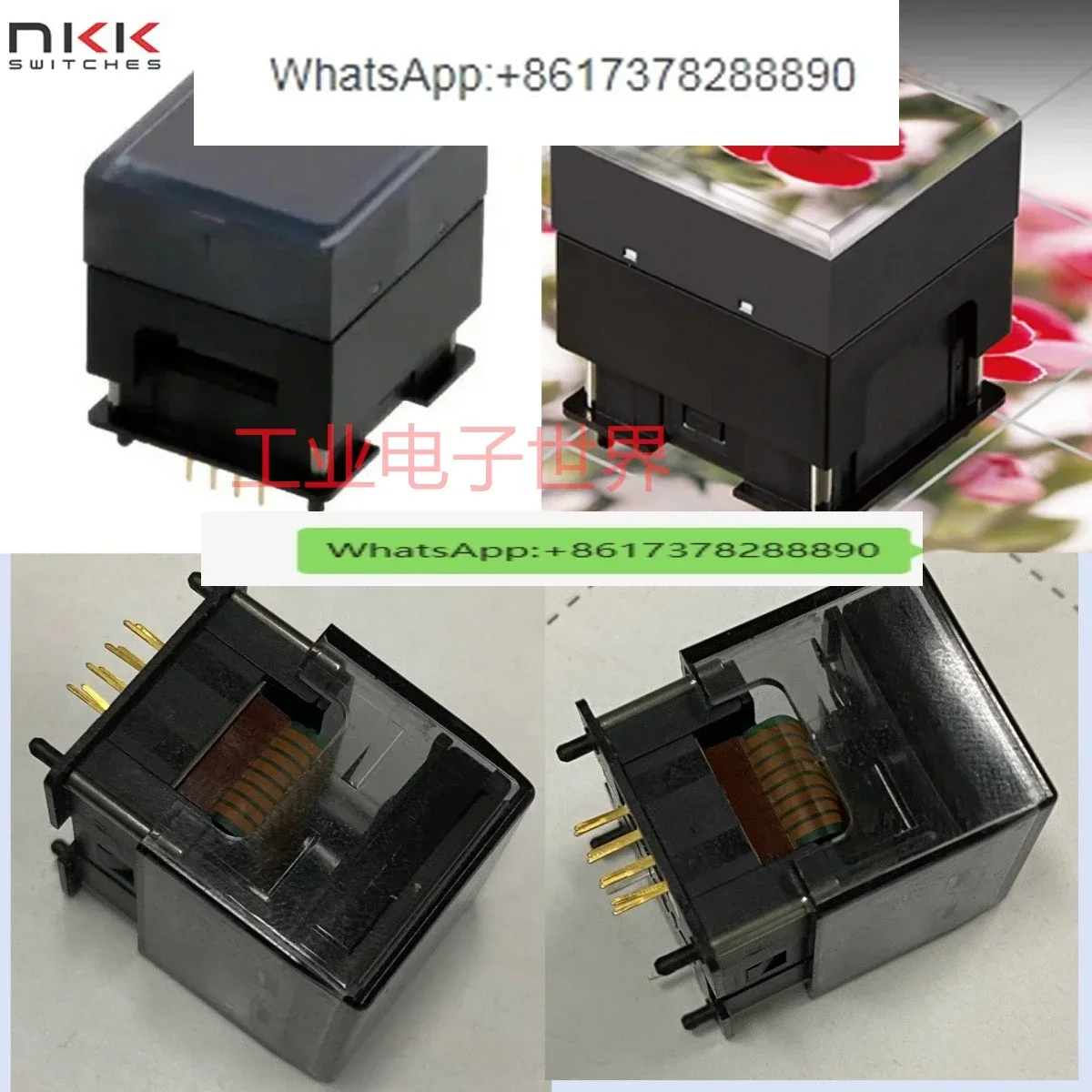 IS-F15ACP4 Japan NKK display switch intelligent switch color borderless luminous button ISF15ACP4