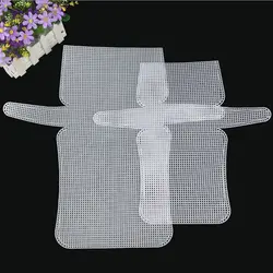 Plastic Weaving Plastic Mesh Cloth For Bag Making DIY Handcraft Bags Weaving Material Latch Hook Bags Made Plastic Grid Hook