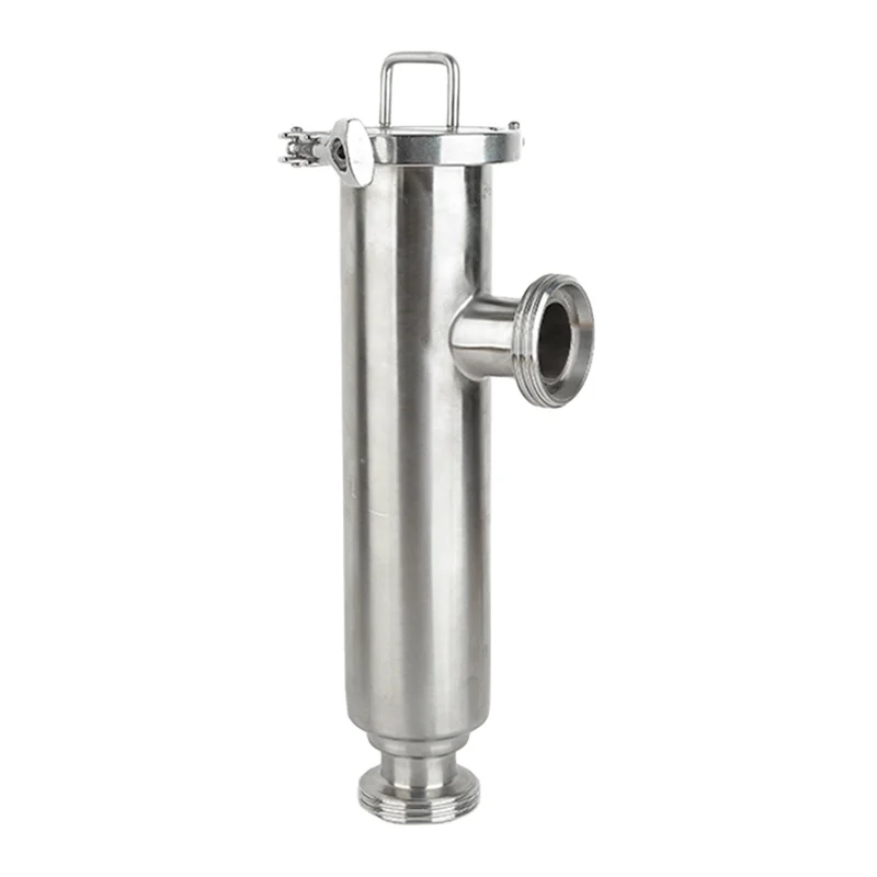Sanitary stainless steel SS304 SS316L food grade milk beer honey juice filter custom