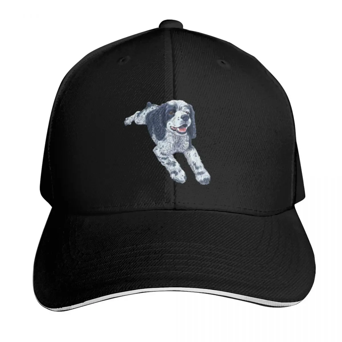 American Cocker Spaniel Westerberg Fullbody Baseball Cap Casual Daily Wear Quick Dry Performance Cotton Twill Breathable