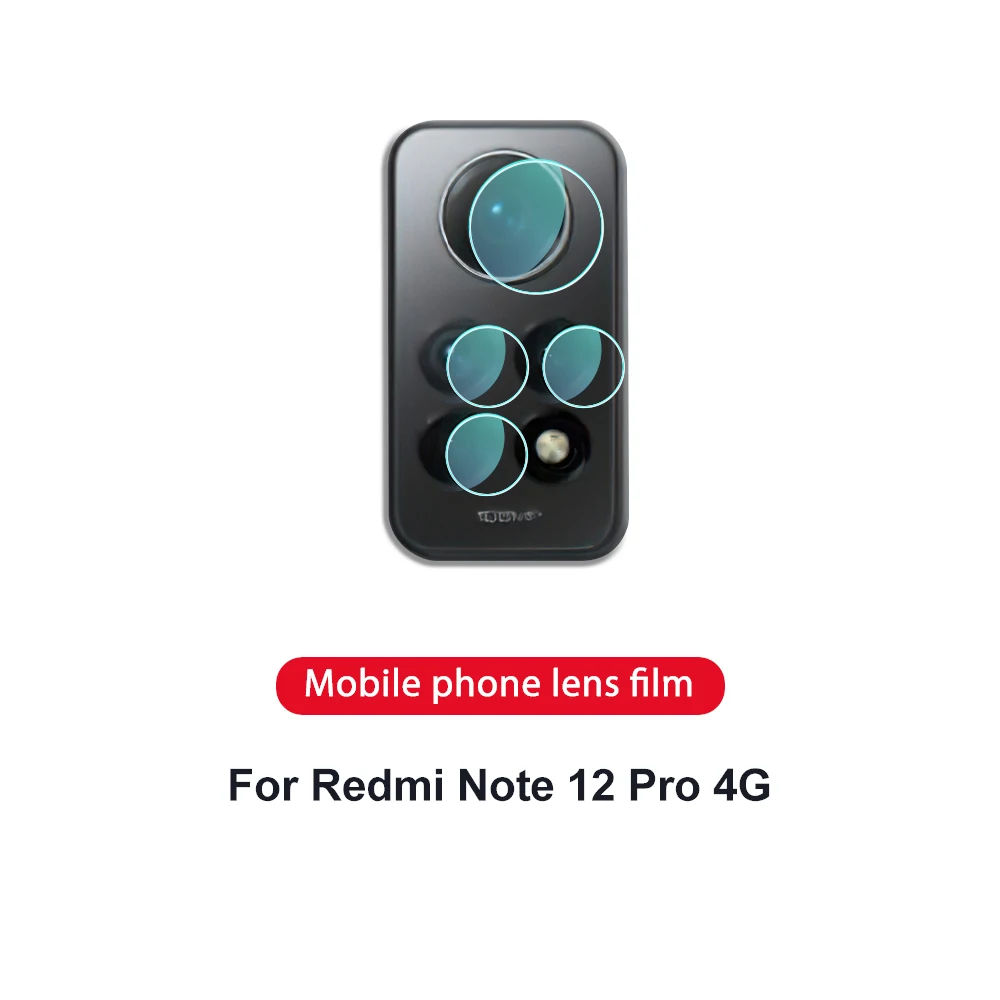 Camera Lens Protector For Redmi Note 12 Pro 4G Lens Film For Xiaomi Redmi Note 12 4G 5G 12S 12C 12PRO PLUS Lens Protection