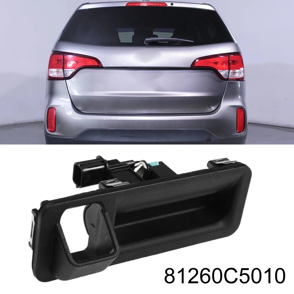 Trunk Release Switch Tailgate Open Switch For Trunk Repair Heat Resistant Material Pressure Resistant Design Black