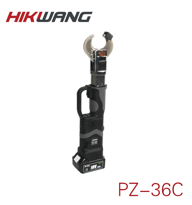 PZ-36C Hydraulic Electric Battery Cable Cutter for CU AL Cable ACSR Optional with Insulating Rods for 10Kv Cordless Cutting Tool