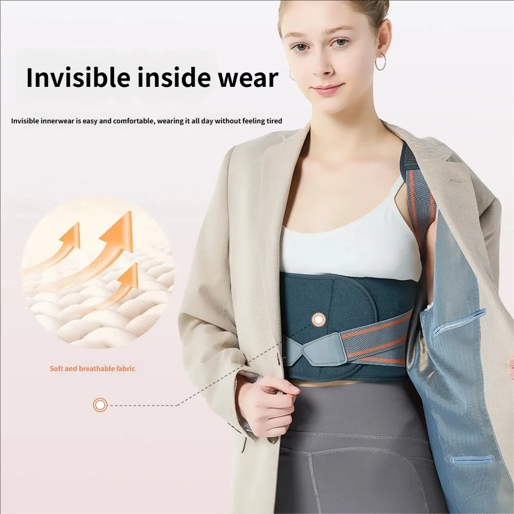 Sports Breathable Waist Support Unisex Body Correction Protective Gear Spine Orthotics Band Customizable