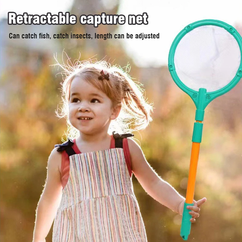 Kit explorador infantil con prismáticos y red para mariposas - imagen 4