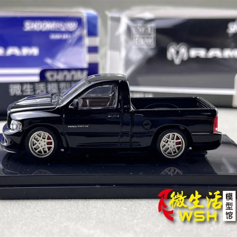 GCD 1:64 Dodge RAM SRT-10 pickup truck simulation static alloy car model, boys' festival gift toy, adult collection ornament.