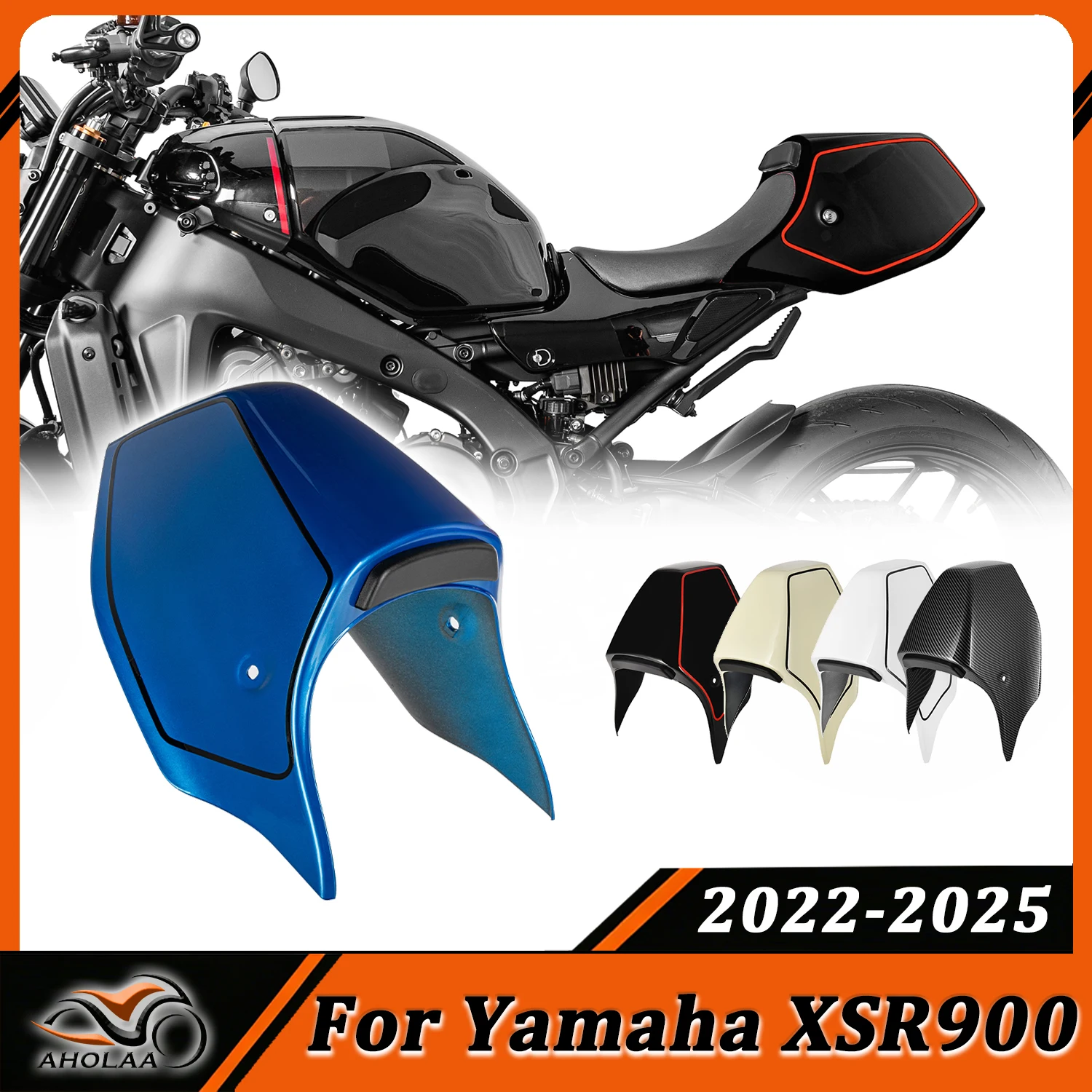 For YAMAHA XSR900 xsr 900 2022-2025 Rear Passenger Seat Fairing Cover Motorcycle Seat Cowl Guard