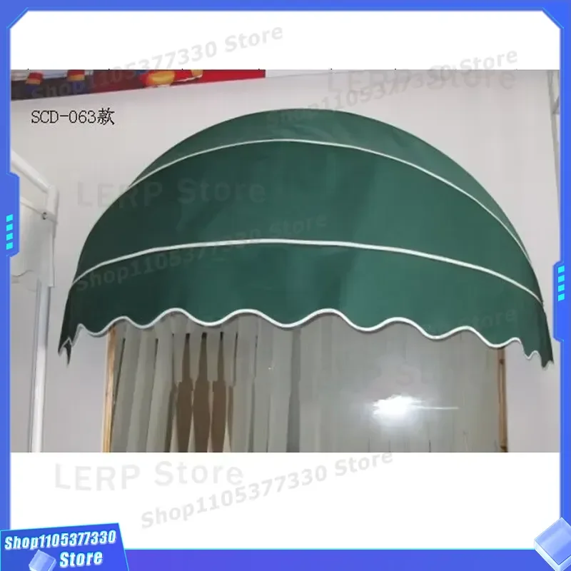 European Style Small Dome Awning for Window Decoration Outdoor Sunshade Canopy Retro Design Home Garden Patio Cover Small