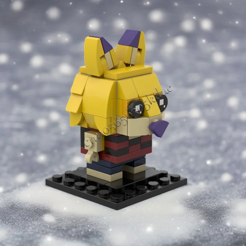 جديد 101 قطعة MOC صغيرة Skaifox شخصيات الرسوم المتحركة الشهيرة سلسلة نماذج بركهيد مجموعات لتقوم بها بنفسك مجموعة الطوب الإبداعية لعبة أطفال هدية