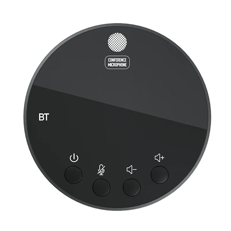 

AAAEL-Desktop USB Conference Speakerphone BT 360° Omnidirectional Condenser Microphone PC Computer Mic + Speaker Mute