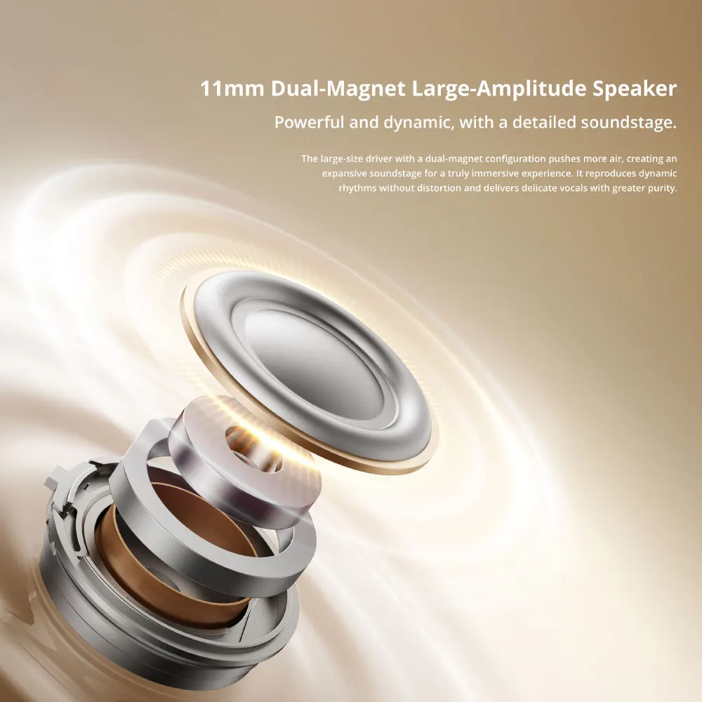 Versión global Auriculares realme Buds Clip Diseño Titanium-Fit 5,3 g Ligeros como el papel Algoritmo NextBass Traductor Al Sonido potente 6