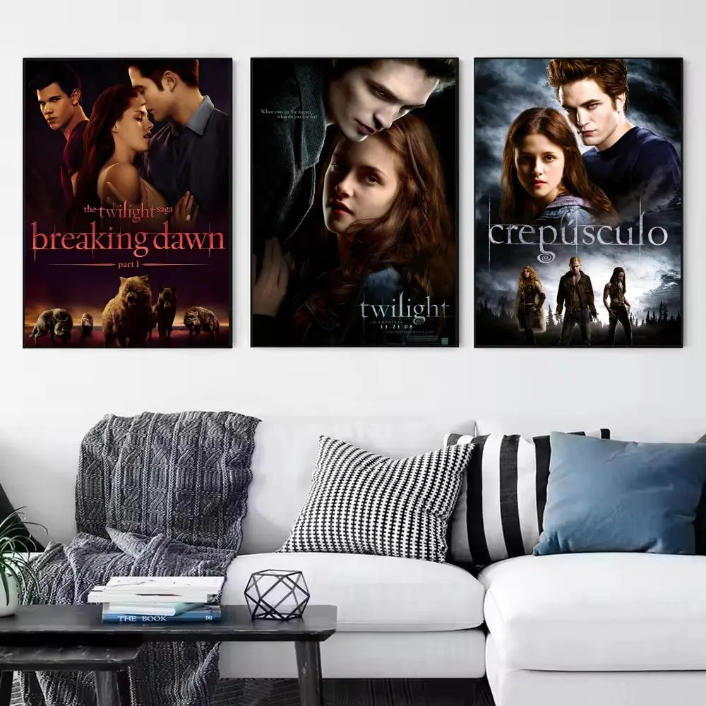 The T-Twilight saga Poster Modern Aesthetic Wall Art Print Minimalist Poster Bedroom Living Room Home Decor Gift view 3