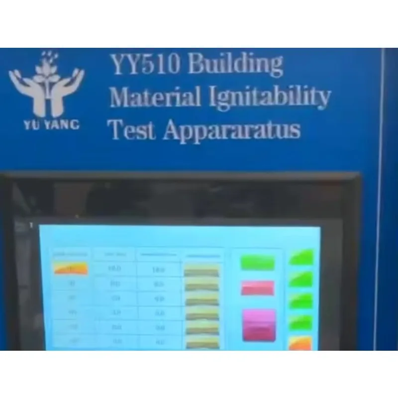 ISO-gecertificeerd ontstekbaarheidstestapparaat voor bouwmaterialen