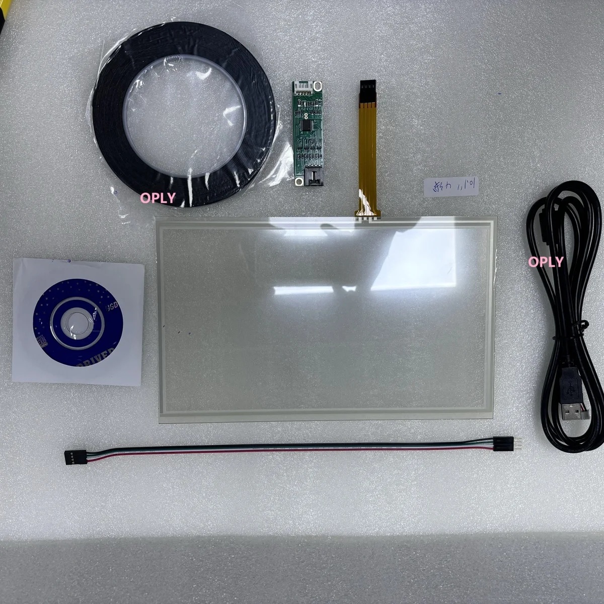 New Resistive Touch 10.1 inch 4 Wire 235X143 TP-10101 LCD HD panel 10.1