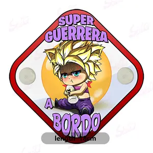 Bayi di Papan Meniru Papan Prajurit Super Stiker Mobil Stiker Anime Dragon Ball Tabir Surya Tahan Air 10 stiker mobil dragon ball penjualan terbaik - №