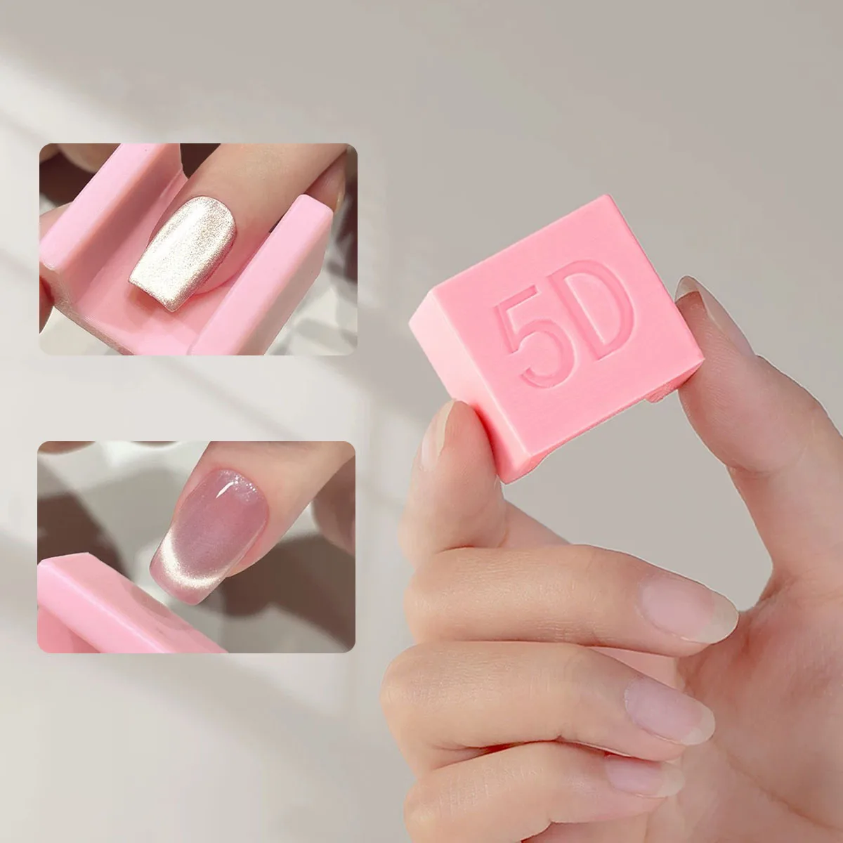 

U-shaped Nail Art Cat Eye Magnet for 5D Cat Eye Gel Effect Creative Ornaments Nail Props Tools Gel Special Velvet Nail DIY Tool