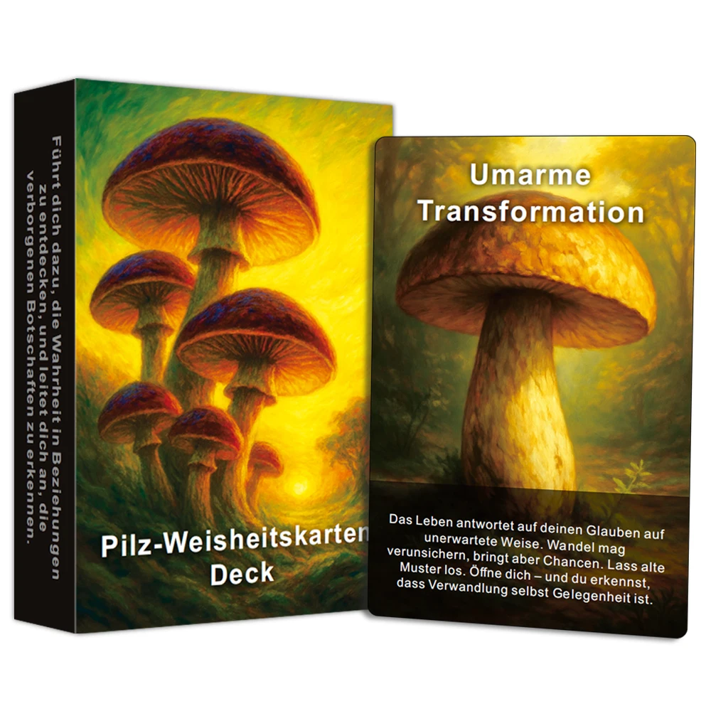 سطح أوراكل الألماني، بطاقات أوراكل الحكمة الفطرية، إجابات للنمو الشخصي والعلاقة، أداة التفكير، 12*8 سم، 48 بطاقة #1