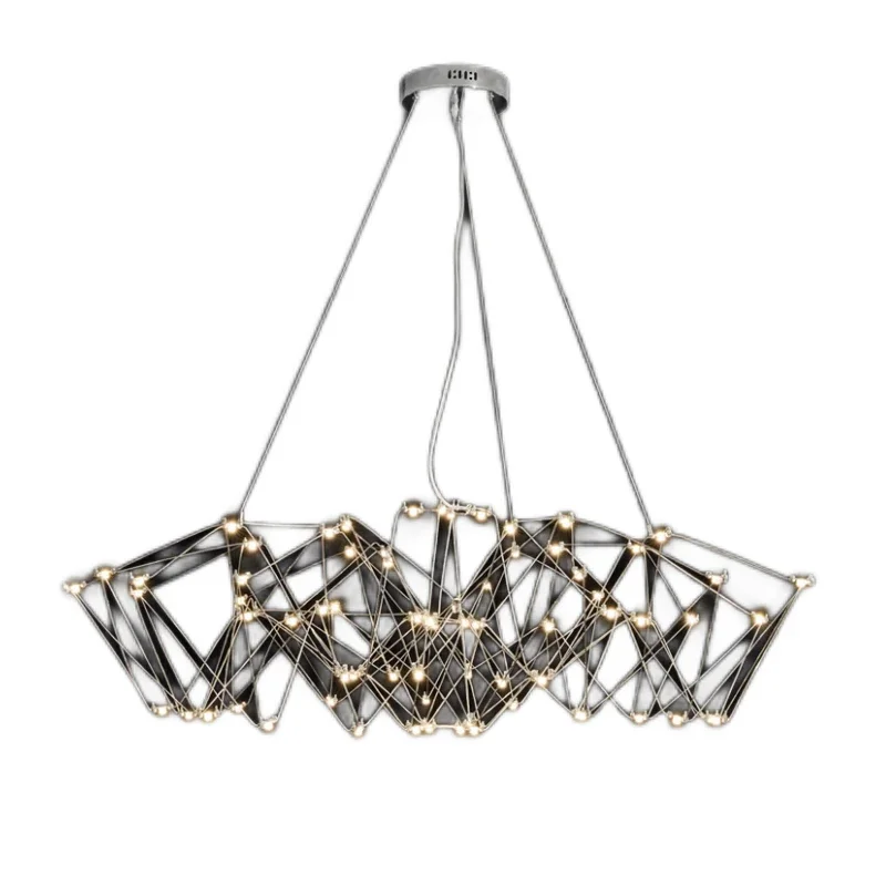 Light Full Star Sky Chandelier Home Room Decoration for Living Dinning Bar Lamps Fixtures Modern Minimalist High-end LED Pendant