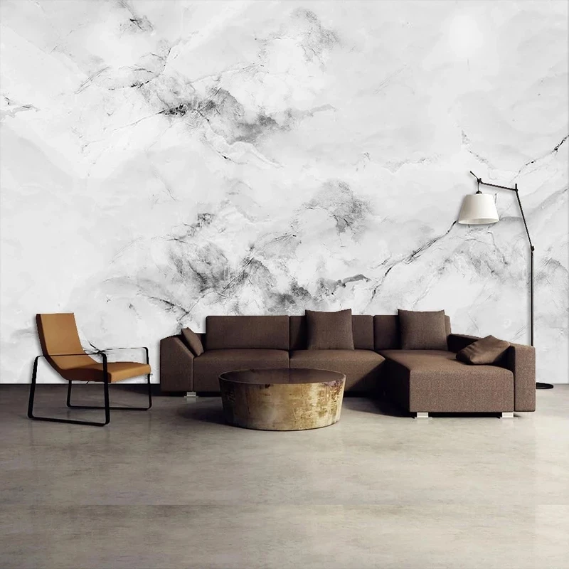 Customized Mural Photo Modern 3D Abstract Ink Line Marble Wallpaper Art Living room sofa TV background wall bedroom restaurant