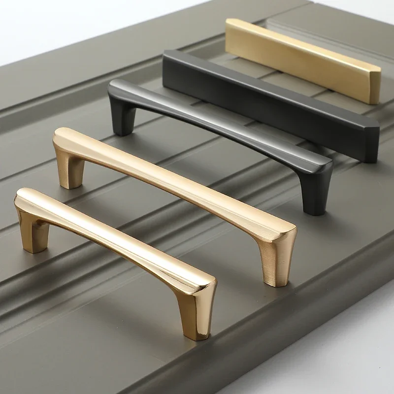 

YM Classical Antique Cabinet Handles Brass Red Yellow Bronze Pulls and Knobs Drawer Hardware Furniture Door Cabinet Door Pulls