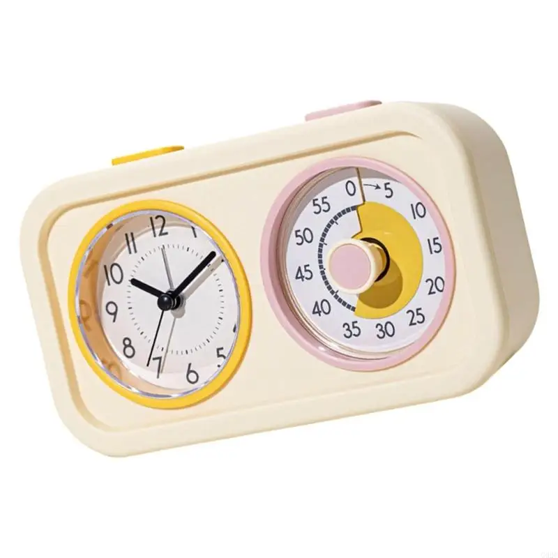 G92C Multipurpose Visual Timer With Alarm Clock For Cooking Studying And Exercise