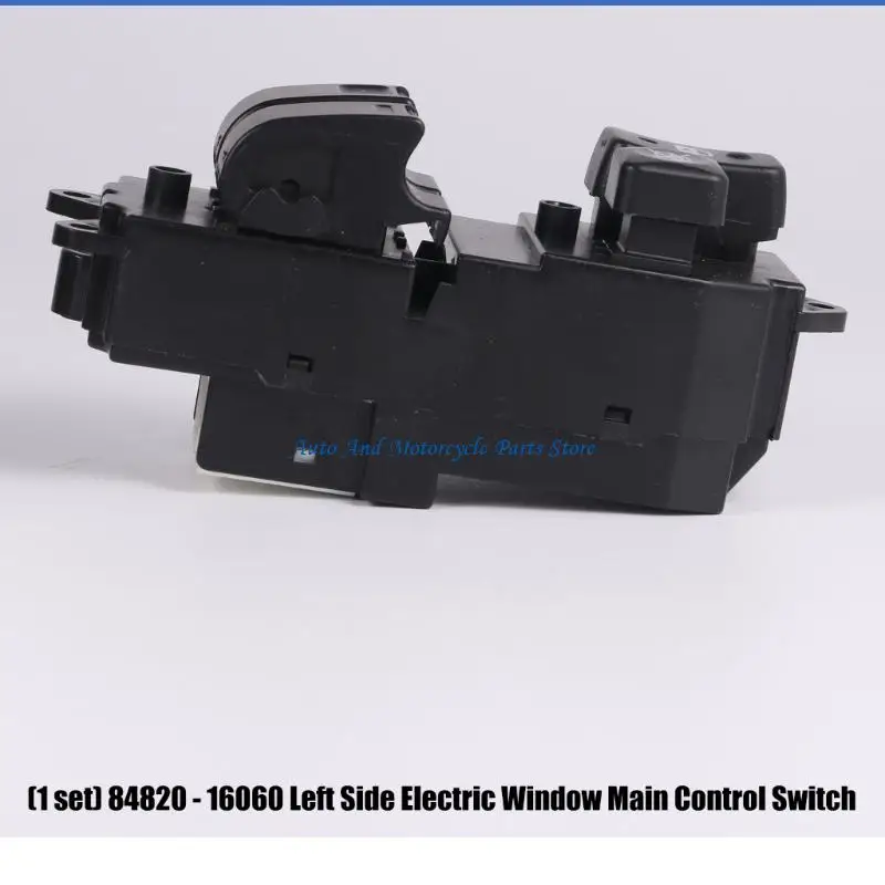 P9FD Electric Window Control Switches with Part Number 84820-16060, Integrated Button Layout, and Driver-Side Position for