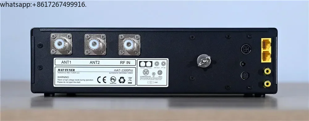 

UMIUMI YAESU/ICOM/KENWOOD Compatible! MAT-1500Pro Automatic Antenna Tuner: 1500W PEP Power, Covers 1.8-54MHz Full Bands, One-Key