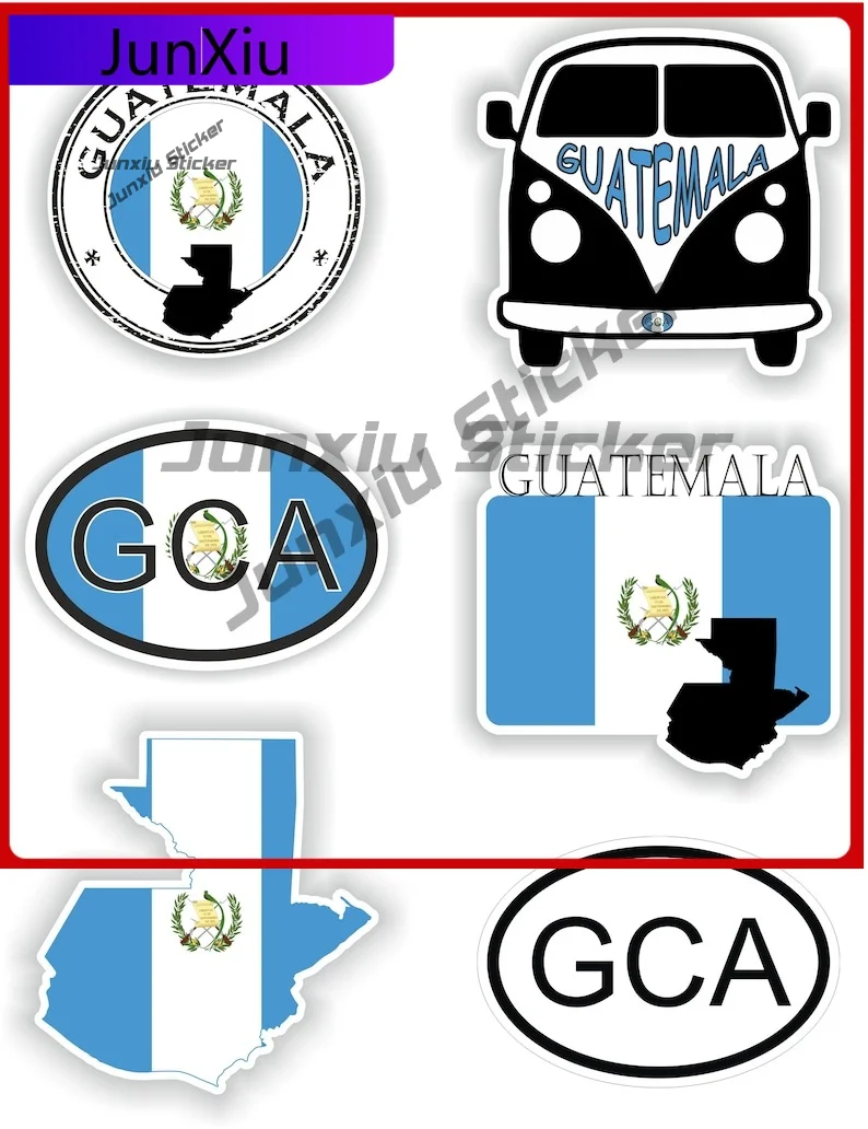 

Guatemala Flag Vinyl Stickers Custom Decals Personalized Sticker Motorcycle Accessories And Decals Adventure Sticker Pour Campin