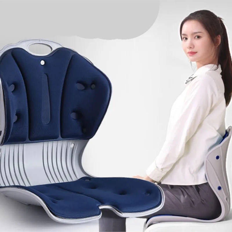2size Creative Home Waist Protection Seat Cushion Office Multi functional Solid Color Seat Cushion Simple Chair Cushion LF849