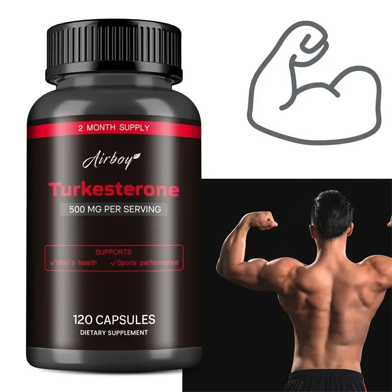 

Turkesterone Supplement - Strengthens Muscles, Promotes Muscle Growth, Energy Production, and Improves Athletic Performance