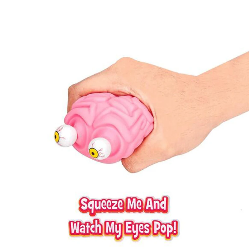 Flippy Brain Eye Popping Squeeze Fidget Toys, Cool Stuff, Prank Gadgets, Souligné Instituts, Sensory TDAH m.com tism Gags Toy