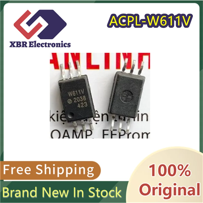 

(10/50 pieces) ACPL-W611V W611V SOP-6 10M high-speed optocoupler drive optocoupler new original genuine spot fast shipping free