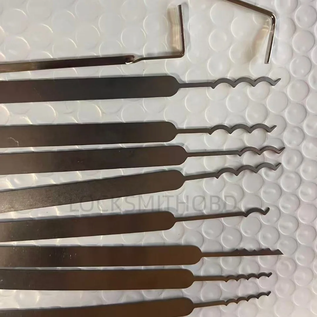 14IN1 Hot Sale 14 Pieces / Kit Replacement Turning Tool / Double Head Tension Wrench Tool for Locksmith Beginner For UK